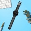 Řemínek Kwmobile pro Xiaomi Mi Watch Color Sport/S1 Active, černá/šedá, silikon, KWM0000258B002C