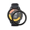 Sada 2 ks ochranných fólií Kwmobile pro Xiaomi Mi Watch/Mi Watch Color Sport, Transparent/Black, Polymer, KWM0000258D001C