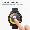 Sada 2 ks ochranných fólií Kwmobile pro Xiaomi Mi Watch/Mi Watch Color Sport, Transparent/Black, Polymer, KWM0000258D001C