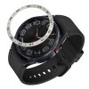 Rám ciferníku Kwmobile pro Samsung Galaxy Watch 6 Classic, stříbrný, hliník, KWM000024TK002C