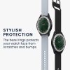 Rám ciferníku Kwmobile pro Samsung Galaxy Watch 6 Classic, stříbrný, hliník, KWM000024TL002C