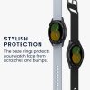 Rám ciferníku Kwmobile pro Samsung Galaxy Watch 5, černý/stříbrný, hliník, KWM0000258Z001C