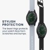 Rám ciferníku Kwmobile pro Samsung Galaxy Watch 6 Classic, černá/stříbrná, hliník, KWM0000259B001C