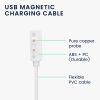 Kwmobile USB nabíjecí kabel pro Xplora X6 Play, bílý, plastový, KWM0000259N002C