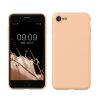 Kryt Kwmobile pro Apple iPhone 8/iPhone 7/iPhone SE 2, krémový, silikonový, KWM000010IU094C