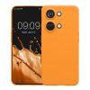 Pouzdro Kwmobile pro OnePlus Nord 3 5G, oranžové, silikonové, KWM0000204U007C