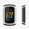 Sada 2 pouzder Kwmobile pro Fitbit Charge 6/Charge 5, černá/stříbrná, silikonová, KWM0000144U005C