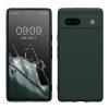 Pouzdro Kwmobile pro Google Pixel 7a, tmavě zelené, silikonové, KWM000019YF018C