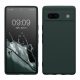 Pouzdro Kwmobile pro Google Pixel 7a, tmavě zelené, silikonové, KWM000019YF018C