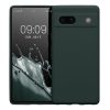 Pouzdro Kwmobile pro Google Pixel 7a, tmavě zelené, silikonové, KWM000019YF018C