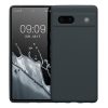 Pouzdro Kwmobile pro Google Pixel 7a, tmavě šedé, silikonové, KWM000019YF019C