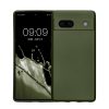 Pouzdro Kwmobile pro Google Pixel 7a, tmavě zelené, silikonové, KWM000019YG008C