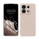 Pouzdro Kwmobile pro Xiaomi Redmi Note 13 Pro 5G/Poco X6, krémové, silikonové, KWM000020LD002C