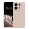 Pouzdro Kwmobile pro Xiaomi Redmi Note 13 Pro 5G/Poco X6, krémové, silikonové, KWM000020LD002C