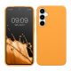 Pouzdro Kwmobile pro Samsung Galaxy A35, oranžové, silikonové, KWM000021PA007C