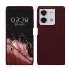 Pouzdro Kwmobile pro Xiaomi Redmi Note 13, vínové, silikonové, KWM000020LM004C