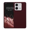 Pouzdro Kwmobile pro Xiaomi Redmi Note 13, vínové, silikonové, KWM000020LM004C