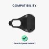 Kwmobile ochranný kryt pro Garmin Speed Sensor 2, šedý, silikon, KWM000025AX001C