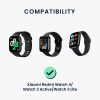 Kwmobile USB nabíjecí kabel pro Xiaomi Redmi Watch 4 / Watch 3 Active / Watch 3 Lite, černý, plastový, KWM000025BD001C