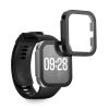 Sada 2 ks krytů Kwmobile s bezpečnostním sklem pro Xiaomi Redmi Watch 4, Transparent/Black, Plastic, KWM000025BG002C