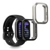 Sada 2 pouzder Kwmobile pro Amazfit Active, černá/stříbrná, silikonová, KWM000025BI002C