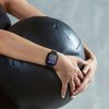 Sada 2 pouzder Kwmobile pro Amazfit Active, černá/stříbrná, silikonová, KWM000025BI002C