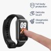 Sada 2 pouzder Kwmobile pro Xiaomi Smart Band 8 Active/Redmi Band 2, průhledná/černá, silikonová, KWM000025BJ001C