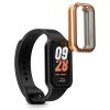 Sada 2 pouzder Kwmobile pro Xiaomi Smart Band 8 Active/Redmi Band 2, černá/zlatá, silikon, KWM000025BJ002C