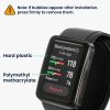 Sada 2 ks ochranných fólií Kwmobile pro Huawei Watch D, transparentní/černá, polymer, KWM000025BK001C