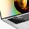 Kryt klávesnice Kwmobile pro Apple MacBook Pro M2 16" (2023)/MacBook Pro M3 16" (2023), černý, silikon, KWM000025BO001C