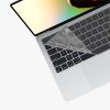 Ochrana klávesnice Kwmobile pro Apple MacBook Air M2 (2022), průhledná, silikonová, KWM000025BT001C