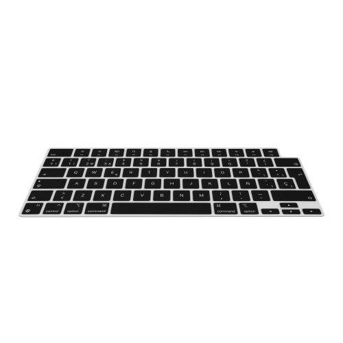 Kryt klávesnice Kwmobile pro Apple MacBook Pro M2 16" (2023)/MacBook Pro M3 16" (2023), černý, silikon, KWM000025BU001C