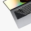 Kryt klávesnice Kwmobile pro Apple MacBook Pro M2 16" (2023)/MacBook Pro M3 16" (2023), černý, silikon, KWM000025BU001C