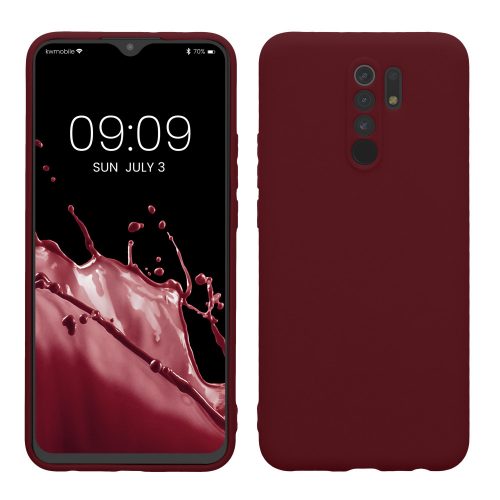 Kryt Kwmobile pro Xiaomi Redmi 9, černý, silikon, KWM000011MN021C