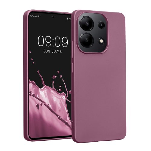 Kryt Kwmobile pro Xiaomi Redmi Note 13, fialový, silikon, KWM000020LX003C