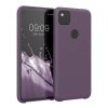 Pouzdro Kwmobile pro Google Pixel 4a, tmavě fialové, silikonové, KWM000011HX067C