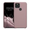 Pouzdro Kwmobile pro Google Pixel 5, fialové, silikonové, KWM0000122K039C