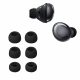 Sada 6 náhradních hrotů Kwmobile pro Samsung Galaxy Buds Pro, černá, silikonová, KWM000025DT001C