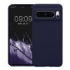 Pouzdro Kwmobile pro Google Pixel 8 Pro, tmavě modré, silikonové, KWM0000208G044C