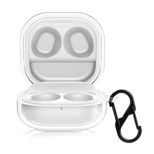 Pouzdro na sluchátka Kwmobile pro Samsung Galaxy Buds FE, průhledné, silikonové, KWM000025FA001C