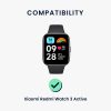 Řemínek Kwmobile pro Xiaomi Redmi Watch 3 Active, tmavě zelený, nylon, KWM000025FI003C