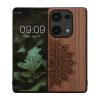 Kryt Kwmobile pro Xiaomi Redmi Note 13 Pro, hnědý, dřevo, KWM000020NA002C