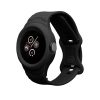 Řemínek Kwmobile pro Google Pixel Watch 2/Pixel Watch, černý, silikonový, KWM000025GT001C