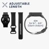 Řemínek Kwmobile pro Google Pixel Watch 2/Pixel Watch, černý, silikonový, KWM000025GT001C