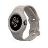 Řemínek Kwmobile pro Google Pixel Watch 2/Pixel Watch, šedý, silikon, KWM000025GT002C