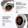 Řemínek Kwmobile pro Google Pixel Watch 2/Pixel Watch, šedý, silikon, KWM000025GT002C