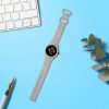 Řemínek Kwmobile pro Google Pixel Watch 2/Pixel Watch, šedý, silikon, KWM000025GT002C