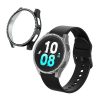 Sada 2 ks pouzder Kwmobile pro Samsung Galaxy Watch 5, průhledná/černá, plast, KWM000024ZL002C