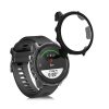 Sada 2 pouzder pro Garmin Forerunner 255/Forerunner 255 Music, Kwmobile, černá/průhledná, plast, 59311.01