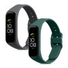 Sada 2 popruhů pro Samsung Galaxy Fit 2, Kwmobile, zelená/šedá, silikon, 53962.09